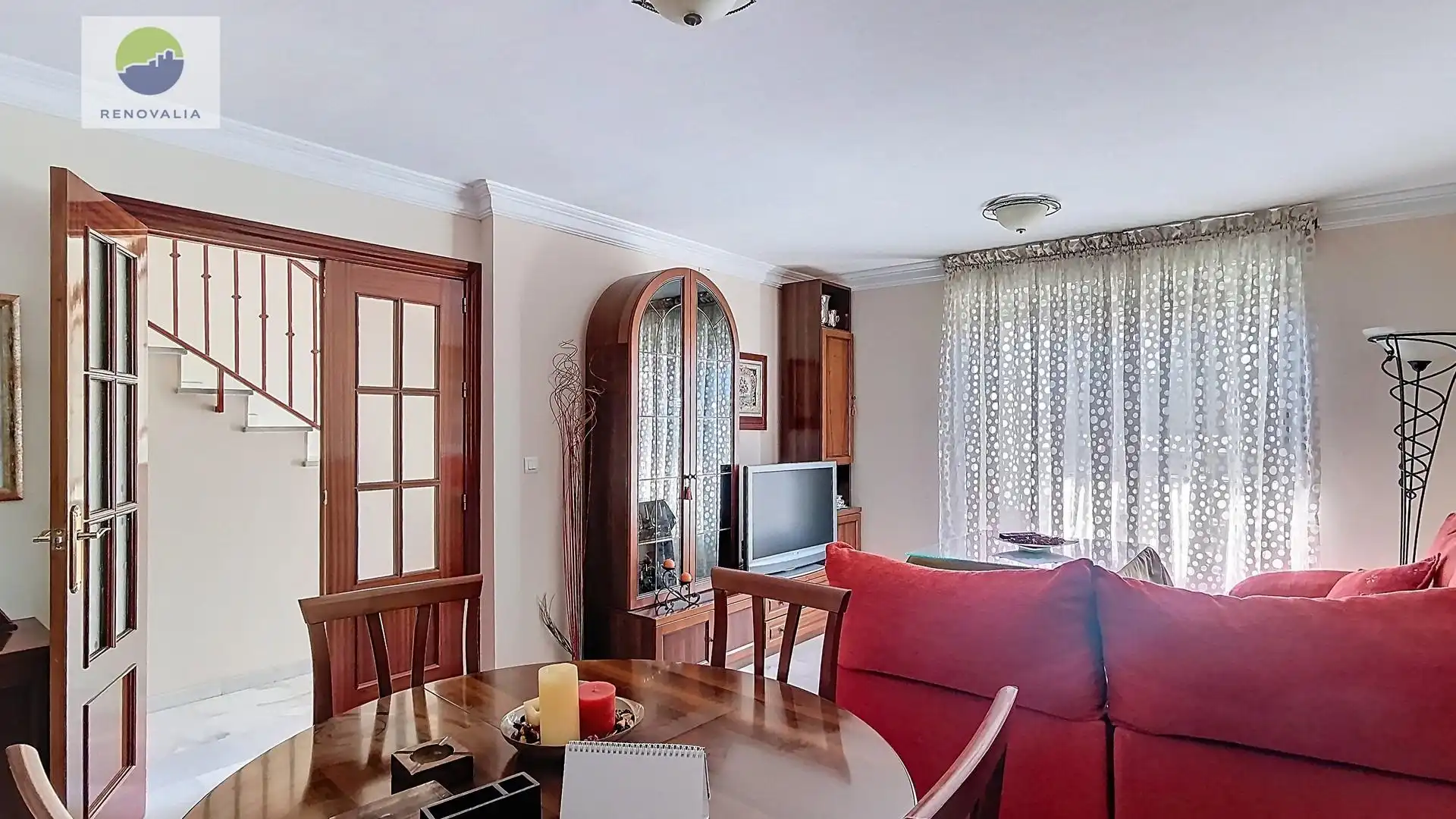 Sala de estar de Casa adosada en venta en Armilla con Calefacción