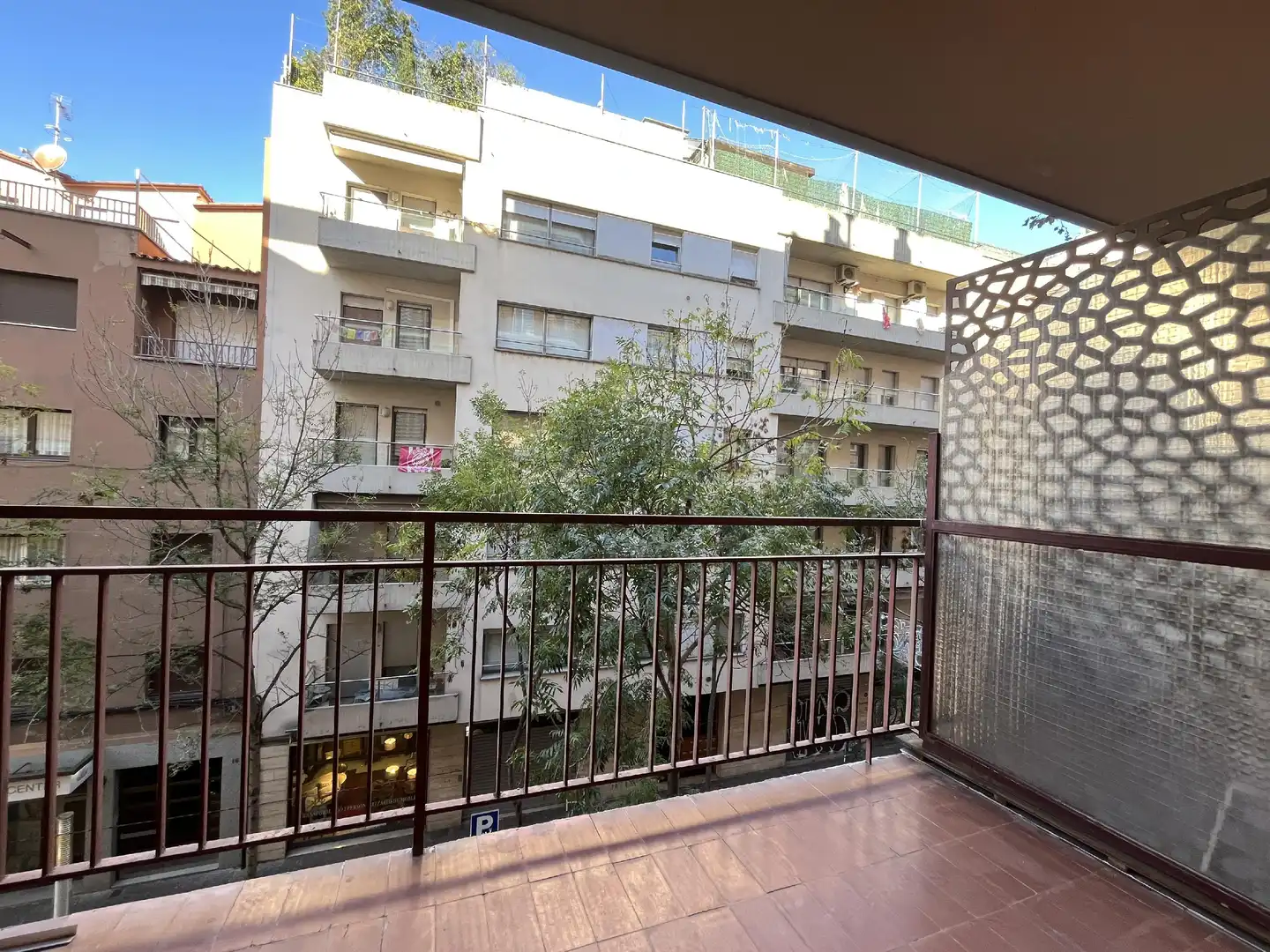 Terrasse von Wohnung zum Verkauf in Girona mit Heizung und Parkett