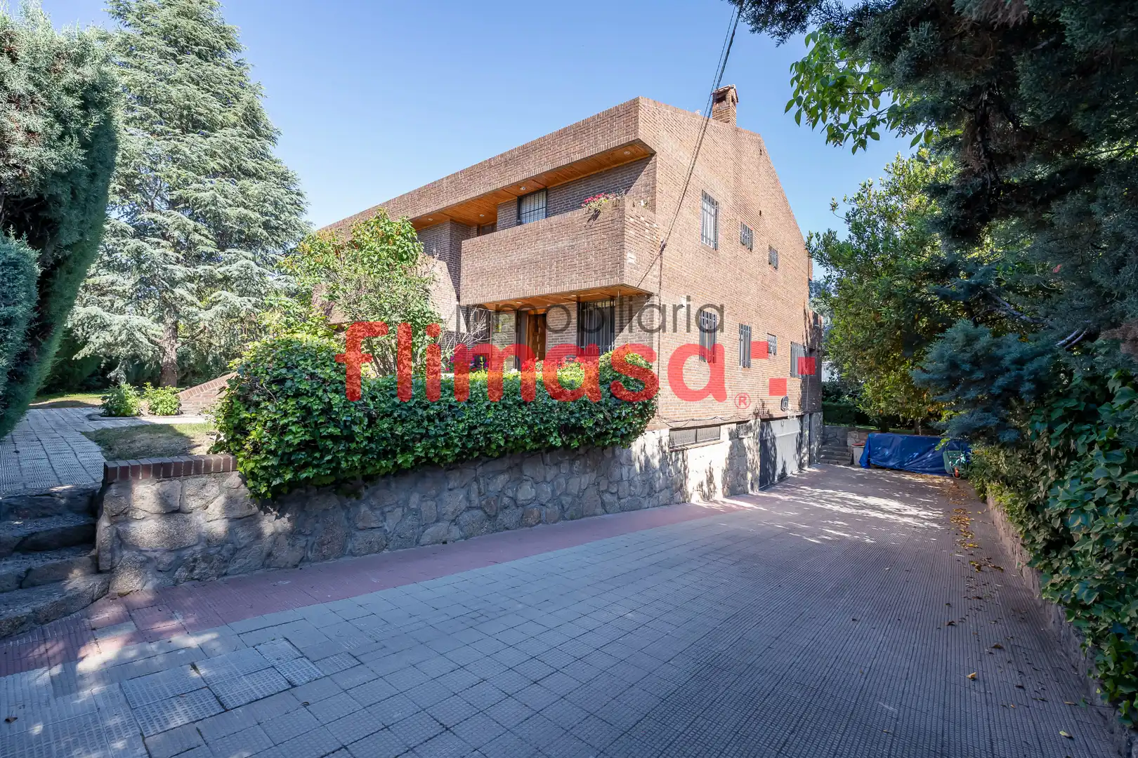 Exterior view of Houses for sale in Villaviciosa de Odón  with Heating, Private garden and Terrace