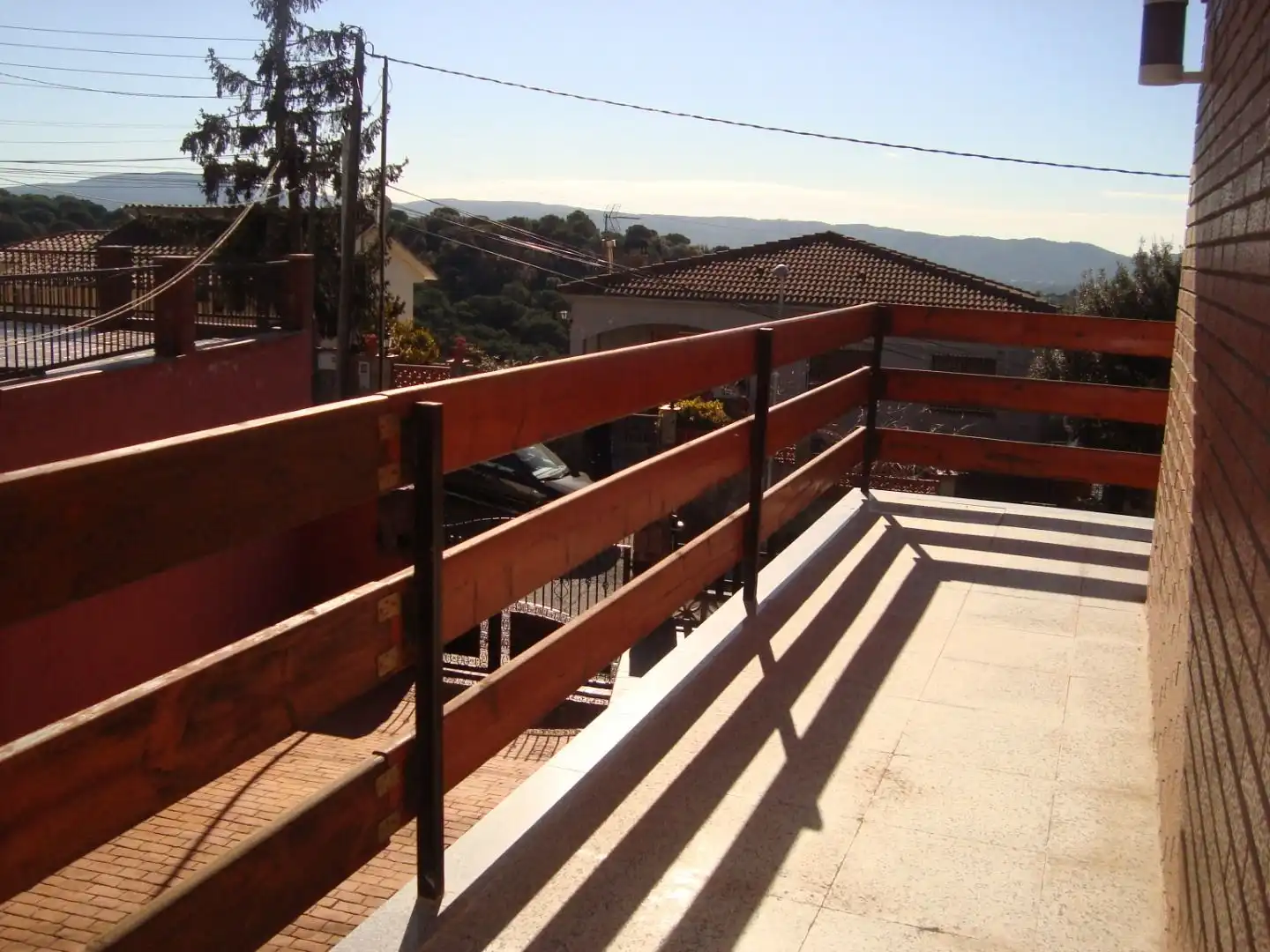 Terrace of Houses for sale in Sant Pere de Vilamajor  with Air Conditioner, Heating and Swimming Pool