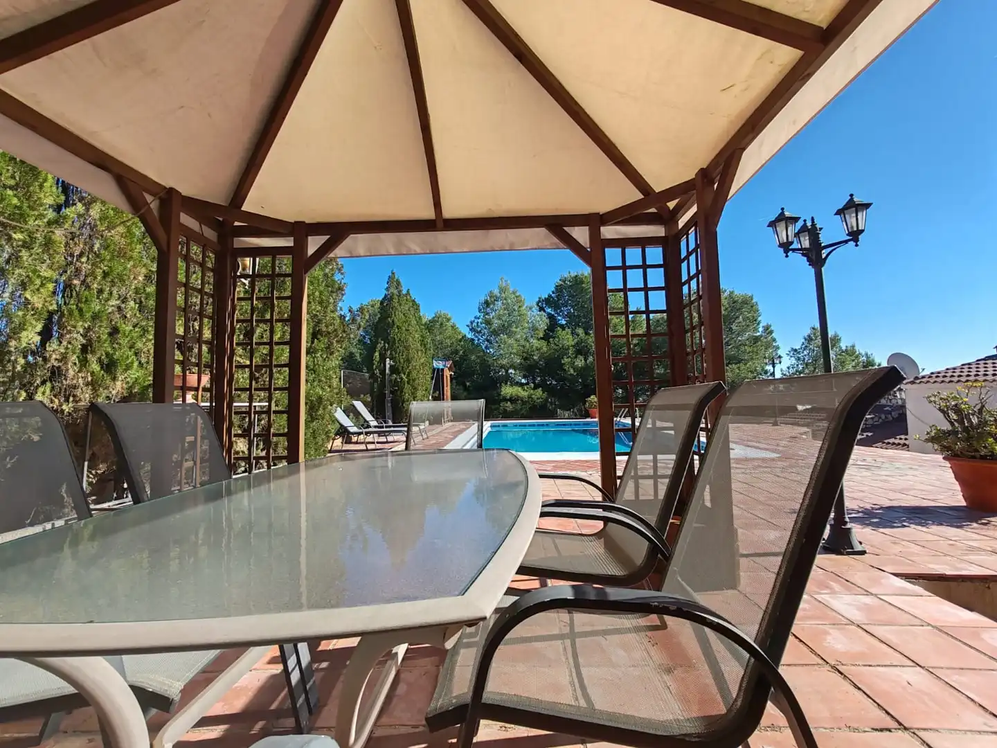 Terraza de Casa adosada en venta en Castellón de la Plana / Castelló de la Plana con Calefacción, Jardín privado y Terraza