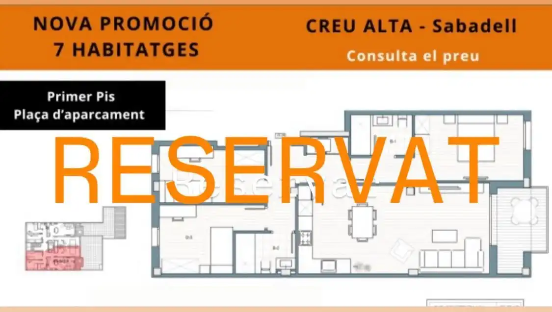 Piso en venta en Sabadell