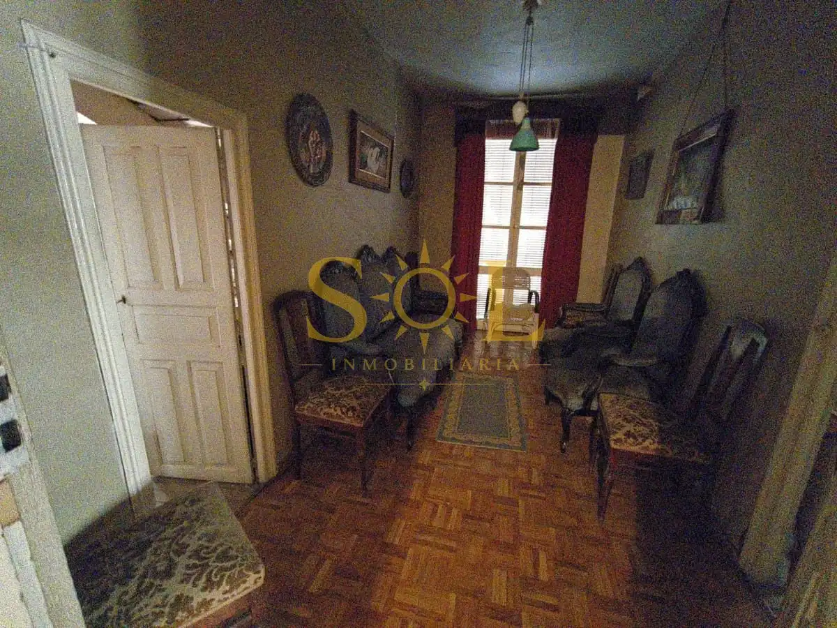 Sala de estar de Casa o chalet en venta en La Bañeza  con Calefacción, Parquet y Trastero