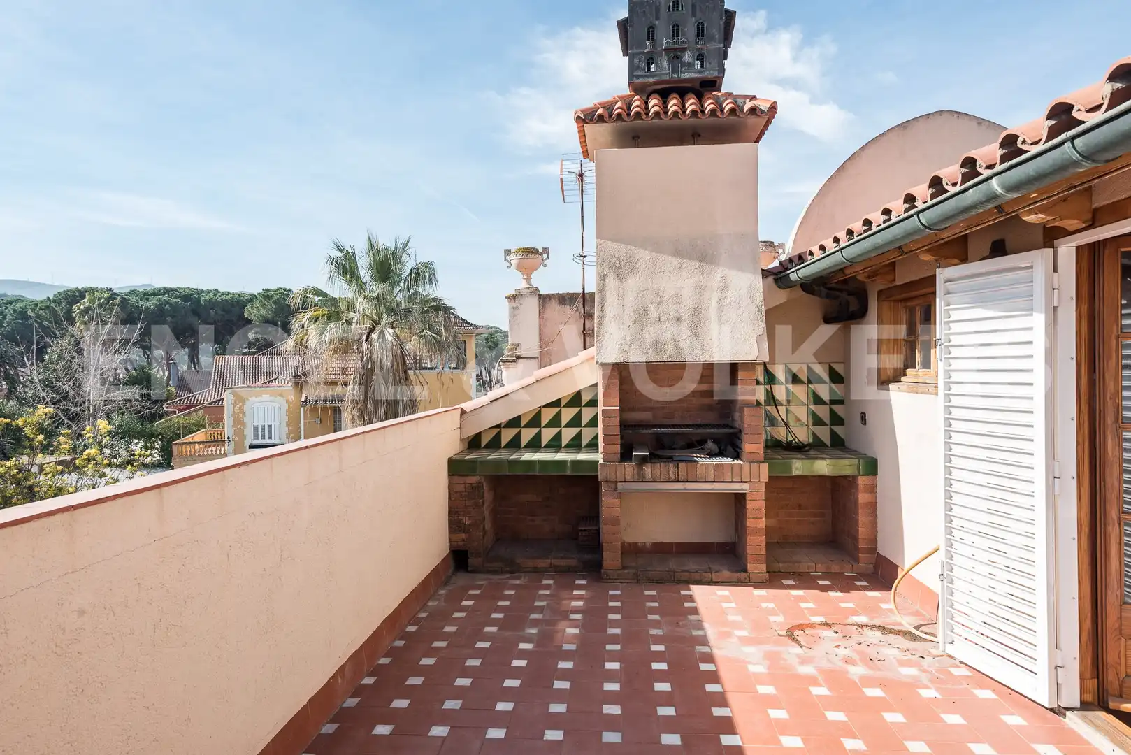 Terraza de Casa o chalet en venta en Sant Fost de Campsentelles con Aire acondicionado, Calefacción y Jardín privado
