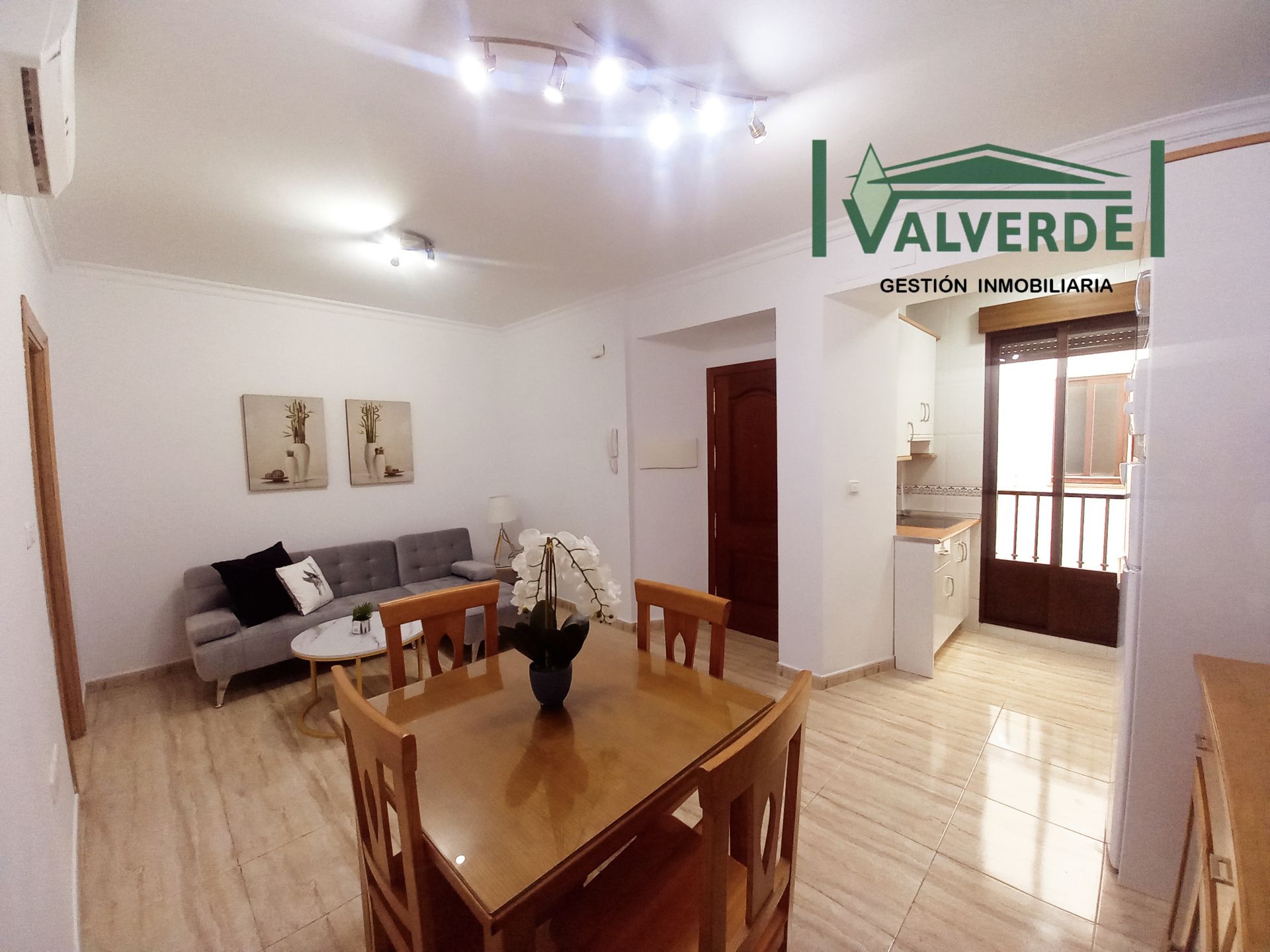 Living room of Apartment to rent in  Granada Capital  with Air Conditioner, Heating and Furnished