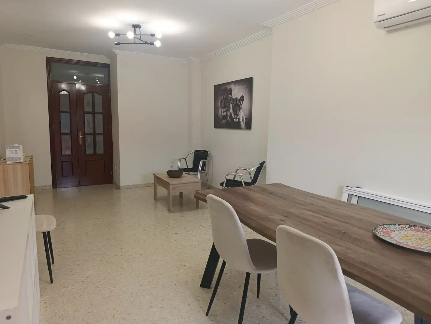 Dining room of Flat for rent in Arco Norte - Avda. España