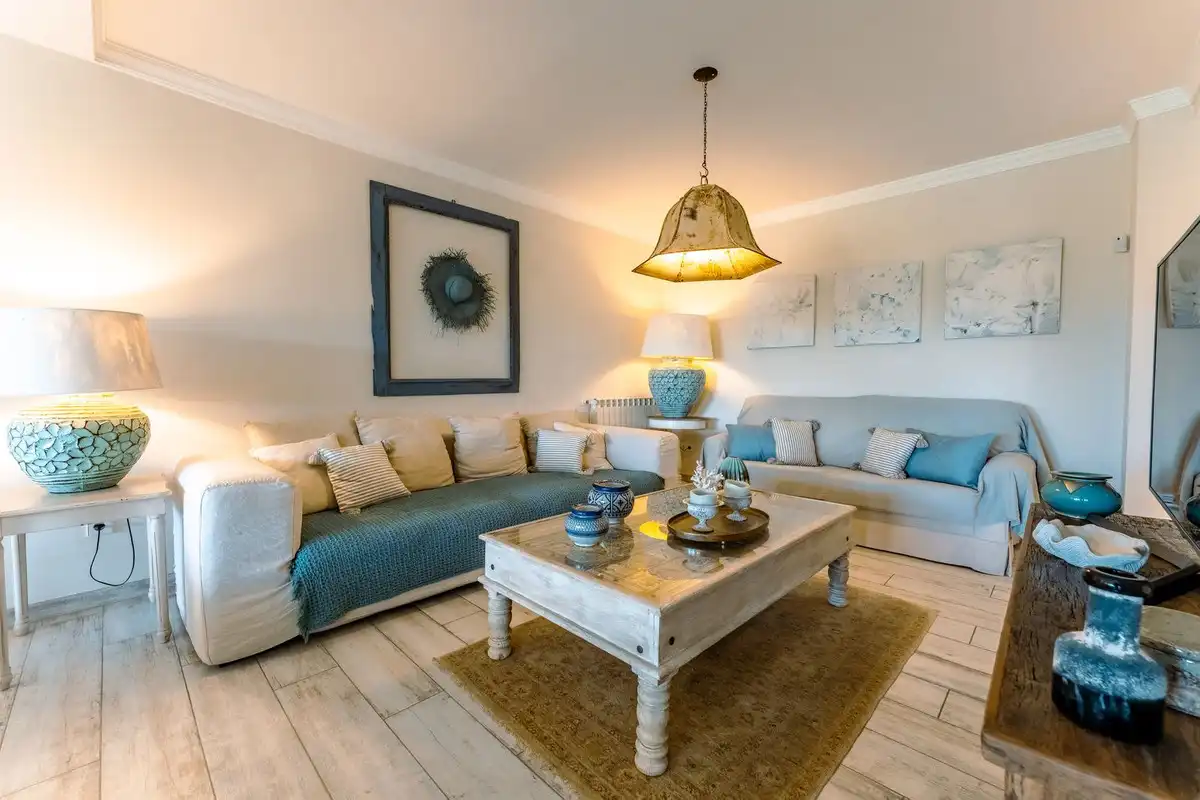 Sala de estar de Casa o chalet de alquiler en Marbella