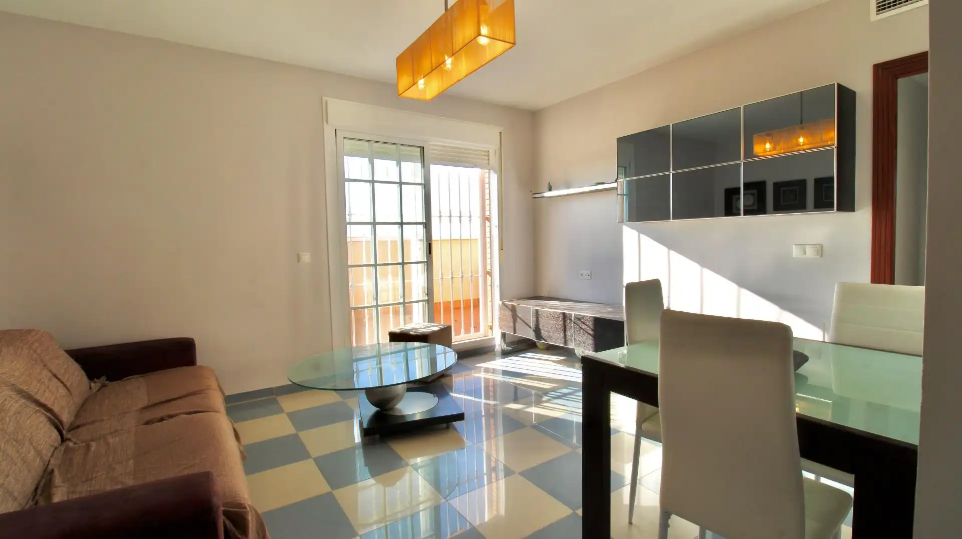 Sala de estar de Ático en venta en Roquetas de Mar con Aire acondicionado, Calefacción y Terraza
