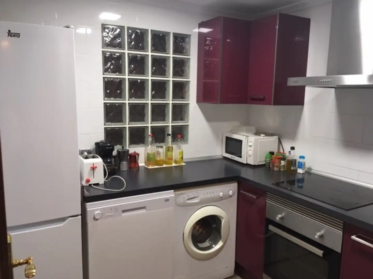 Cocina de Piso de alquiler en Salamanca con Calefacción, Jardín privado y Parquet