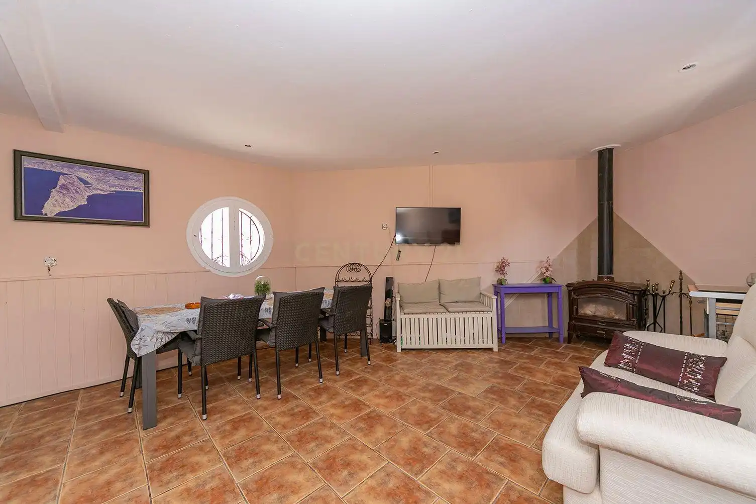 Wohnzimmer von Geschaftsraum zur Miete in Calpe / Calp mit Klimaanlage, Möbliert und Internet