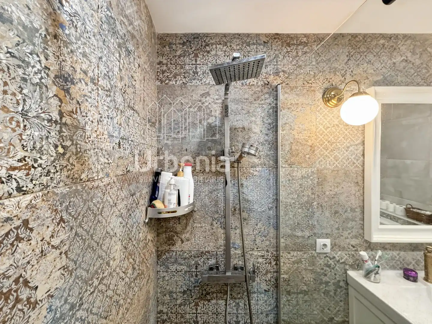 Badezimmer von Wohnung zum Verkauf in Blanes mit Terrasse, Schwimmbad und Möbliert