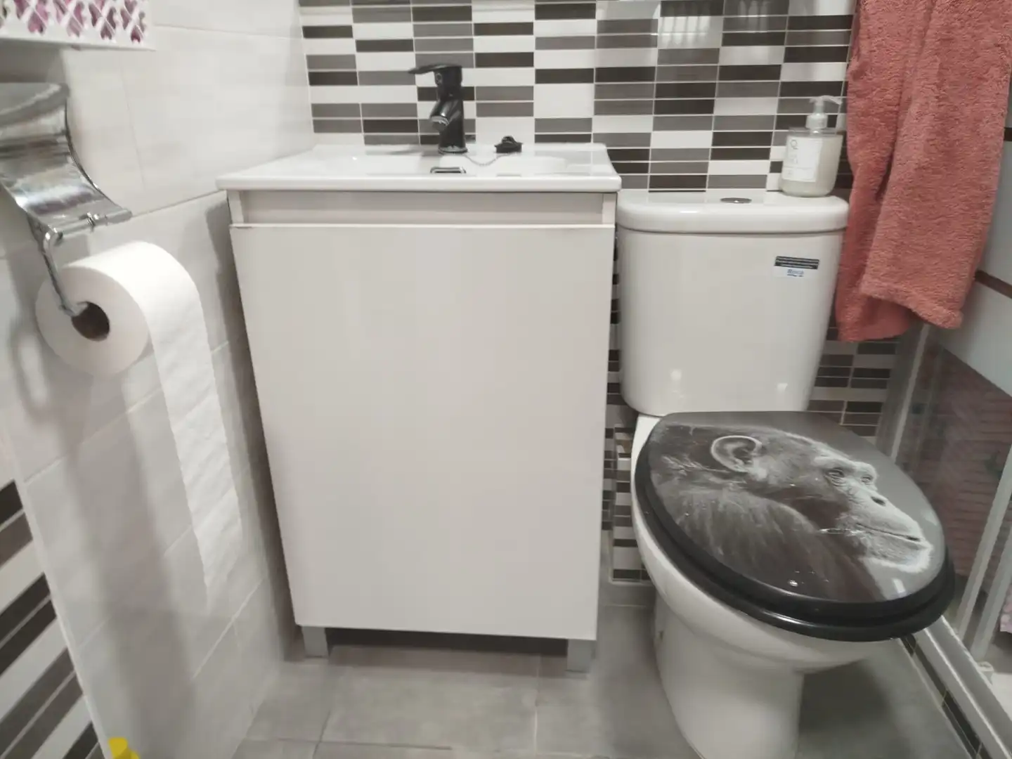 Bany de Casa o xalet en venda en Badalona amb Aire condicionat i Balcó