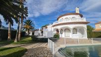 Jardí de Casa o xalet en venda en Mont-roig del Camp amb Aire condicionat, Terrassa i Piscina