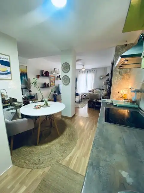 Sala d'estar de Àtic en venda en Chinchilla de Monte-Aragón amb Aire condicionat, Calefacció i Parquet