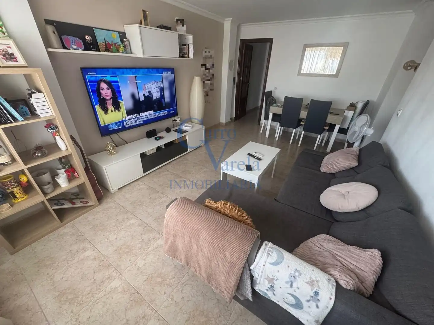 Wohnzimmer von Wohnung zum Verkauf in Dos Hermanas mit Klimaanlage und Heizung