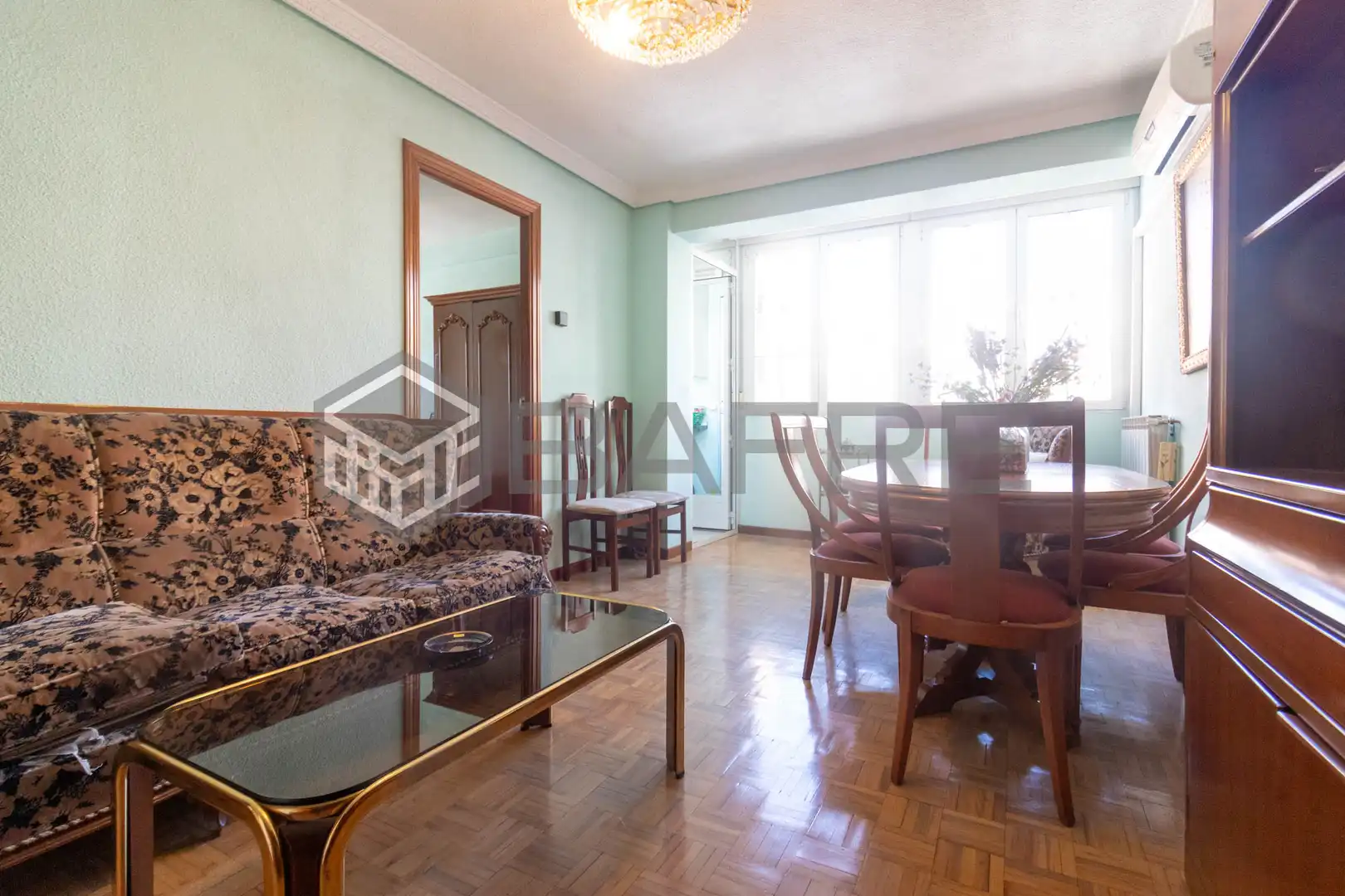 Sala de estar de Piso en venta en Madrid con Aire acondicionado, Calefacción y Parquet