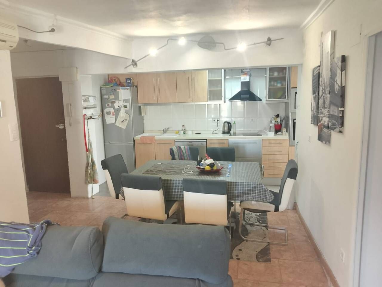 Cuina de Pis en venda en Gandia amb Aire condicionat, Moblat i Balcó