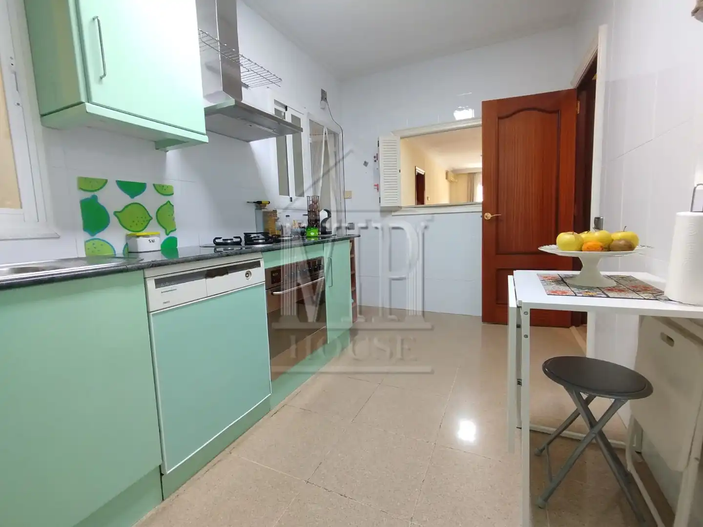 Cocina de Piso en venta en Badalona con Aire acondicionado y Amueblado