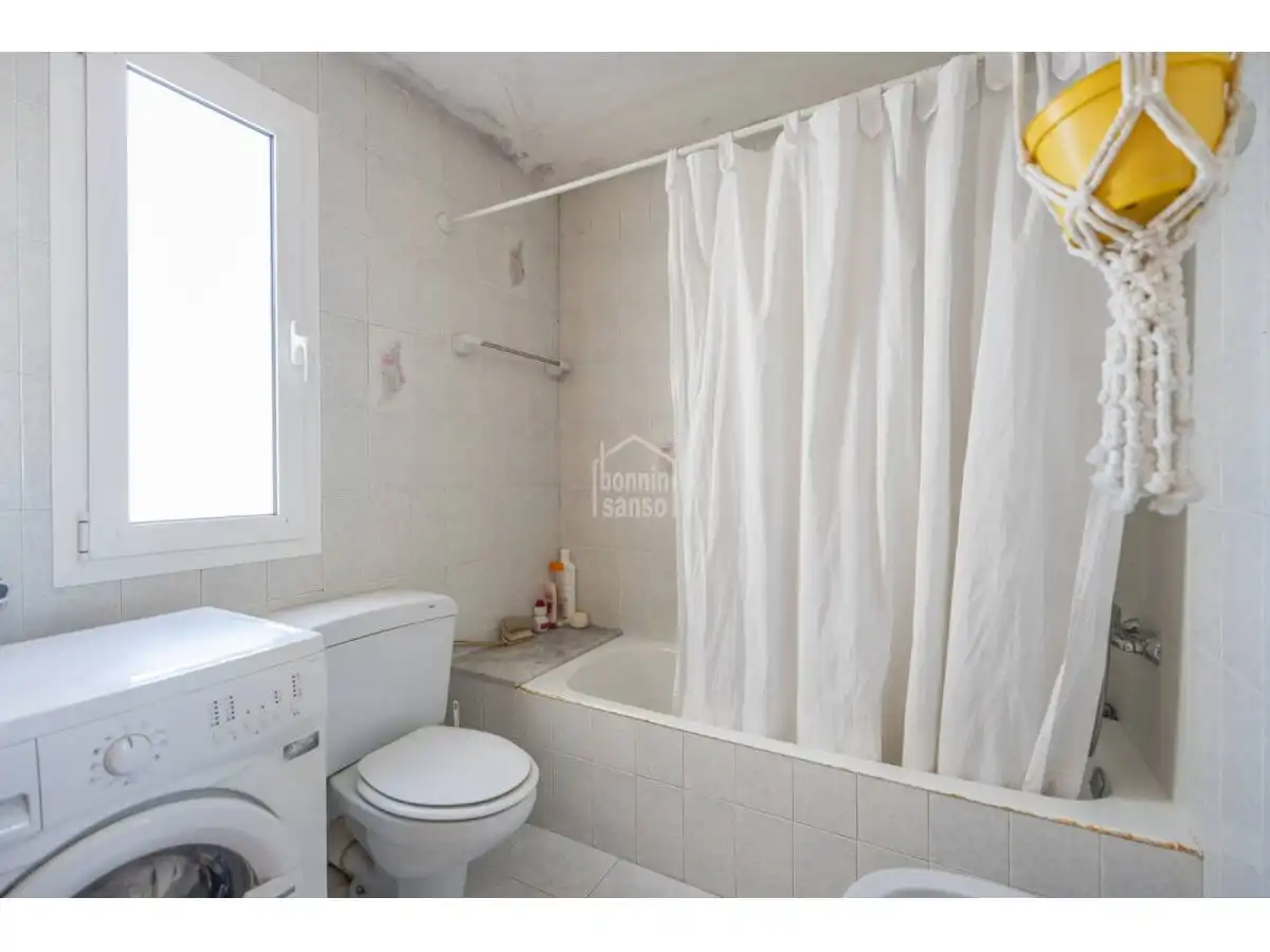 Baño de Apartamento en venta en Ciutadella de Menorca con Terraza