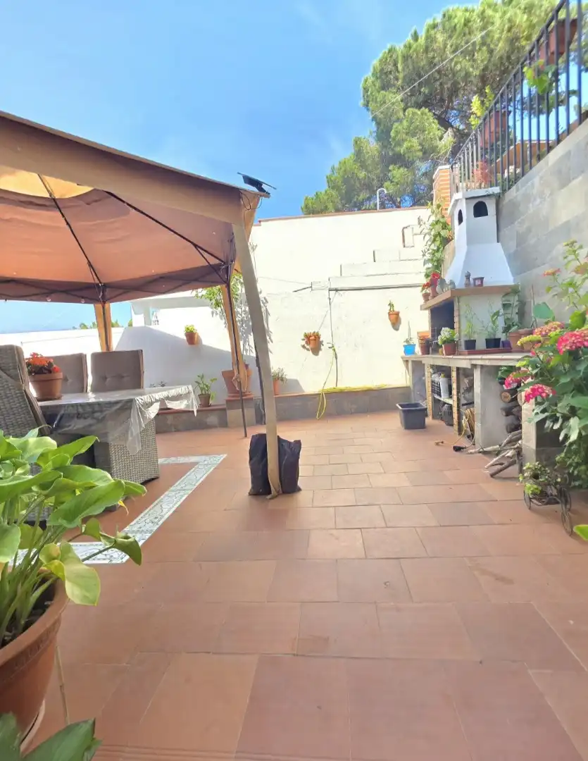 Terrasse von Haus oder Chalet zum Verkauf in Sant Fost de Campsentelles mit Heizung, Privatgarten und Abstellraum