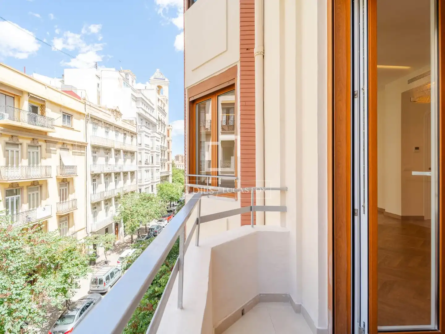 Terrassa de Pis de lloguer en Valencia amb Aire condicionat, Calefacció i Parquet