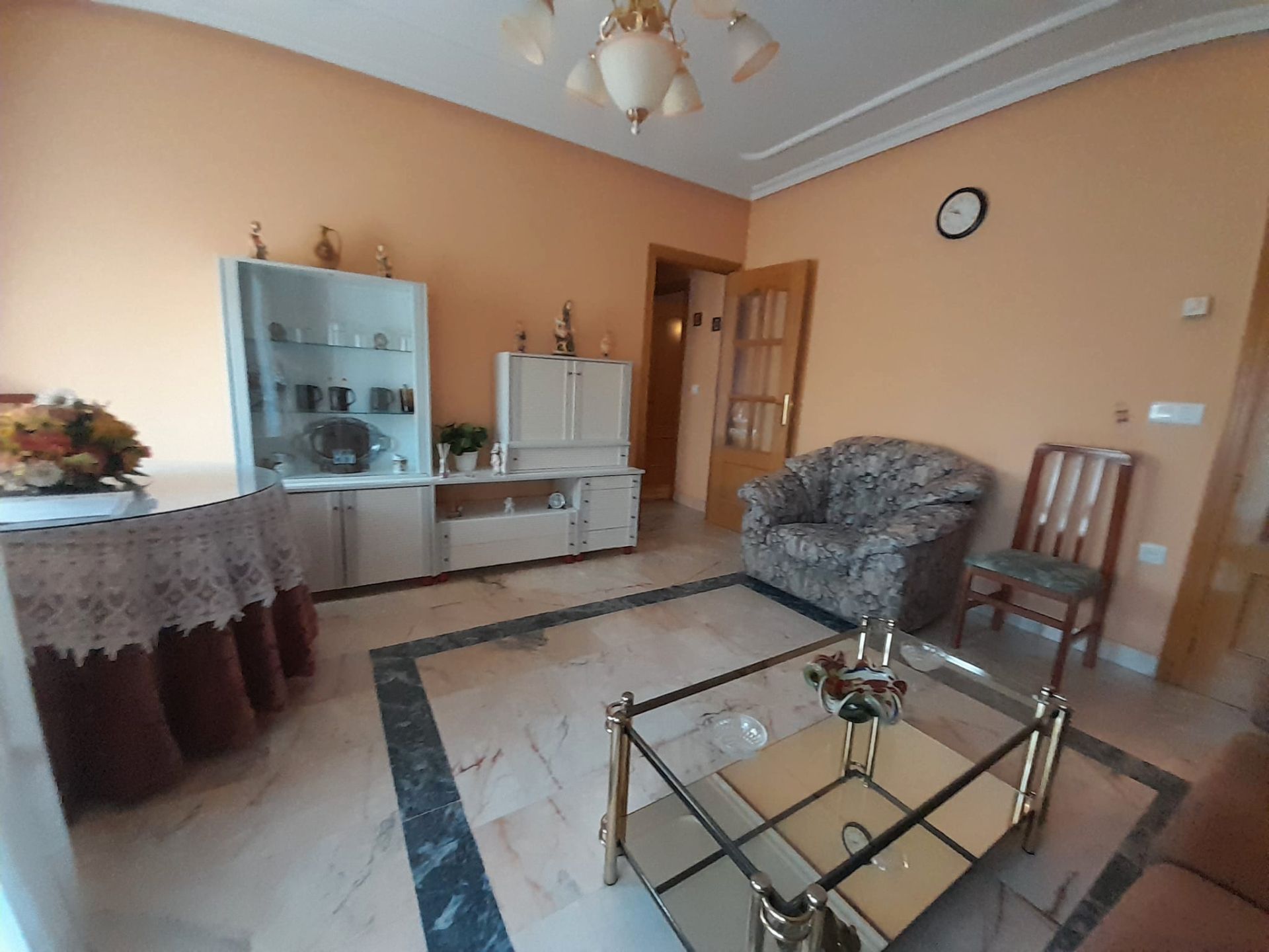 Living room of Flat for sale in Puertollano  with Heating, Furnished and Community pool