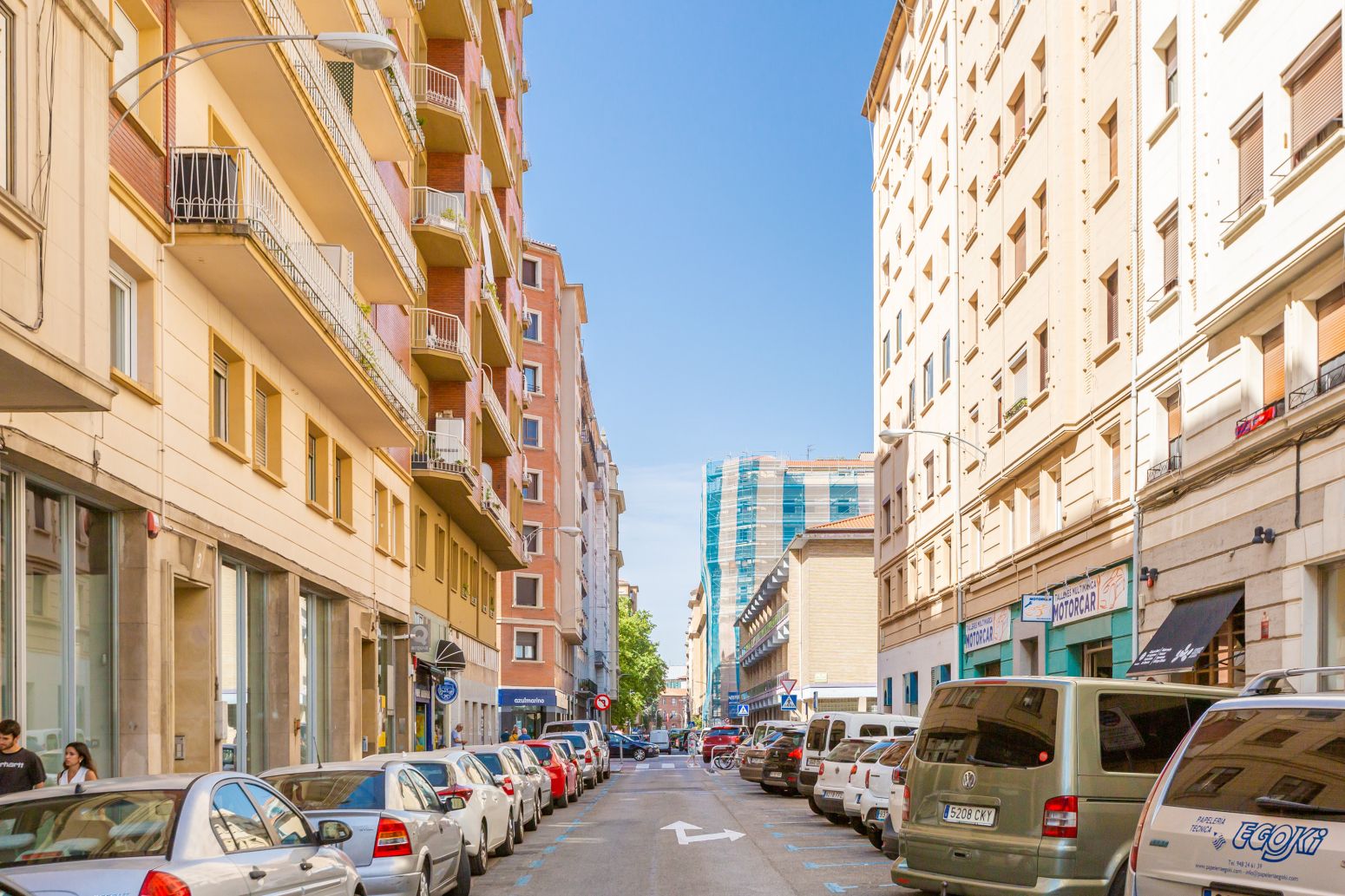 Exterior view of Flat for sale in  Pamplona / Iruña  with Heating, Parquet flooring and Balcony