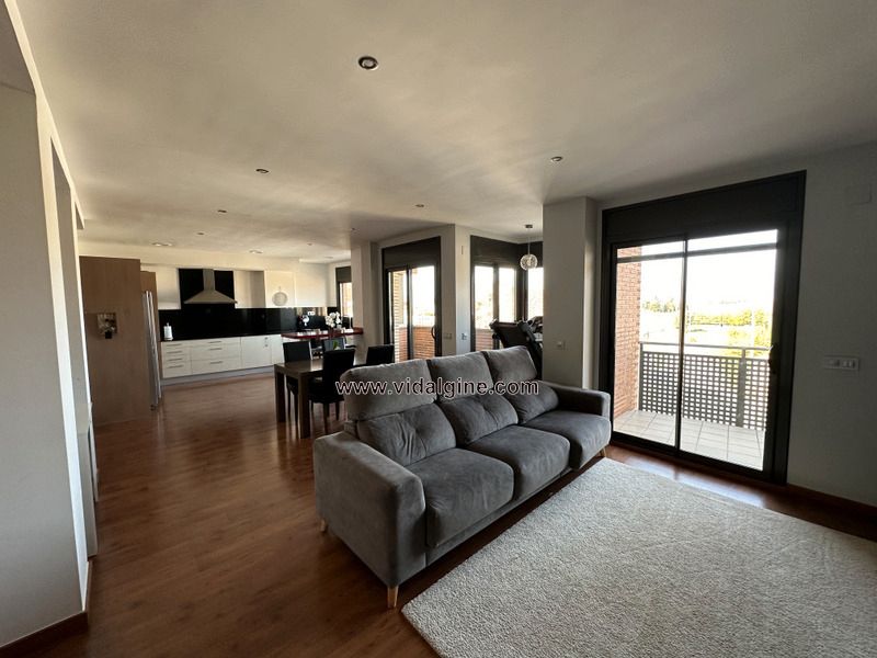 Living room of Attic for sale in Vallfogona de Balaguer  with Air Conditioner, Heating and Parquet flooring