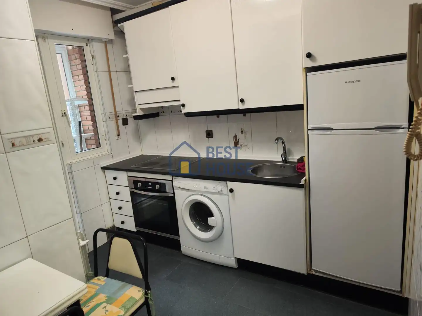 Kitchen of Apartments for rent in León Capital   with Heating, Terrace and Furnished