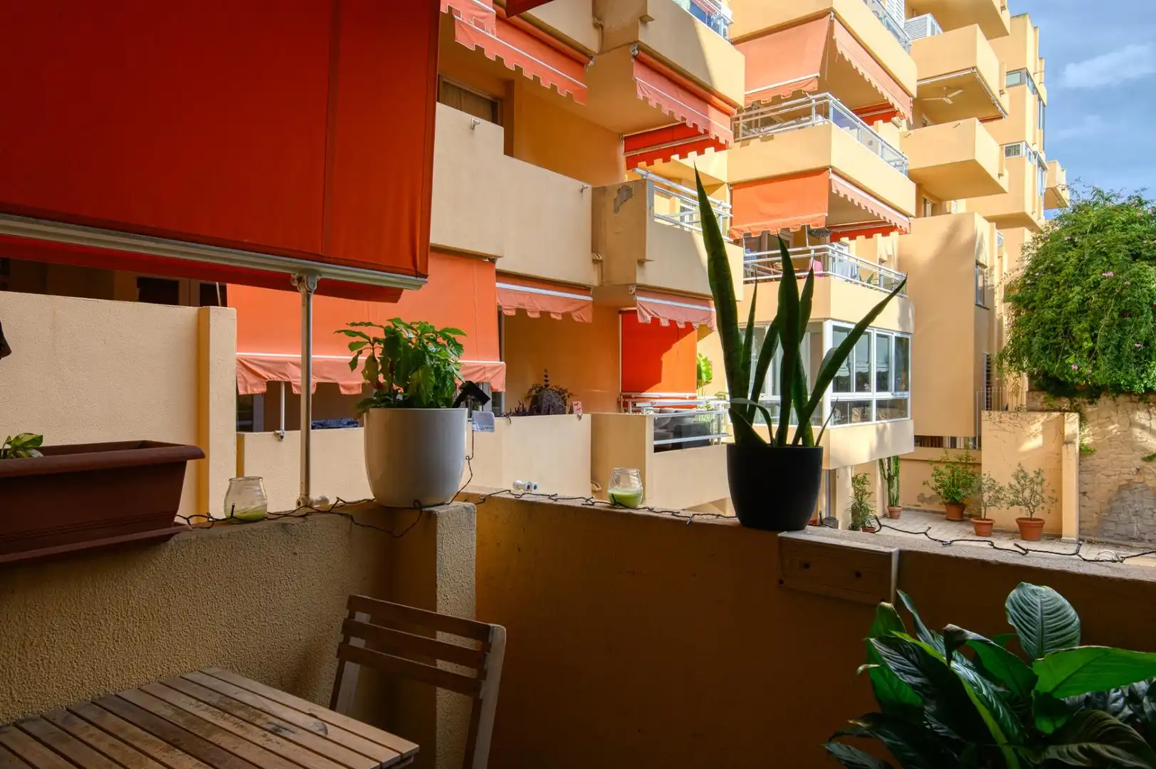 Terraza de Dúplex en venta en  Palma de Mallorca con Aire acondicionado, Calefacción y Jardín privado