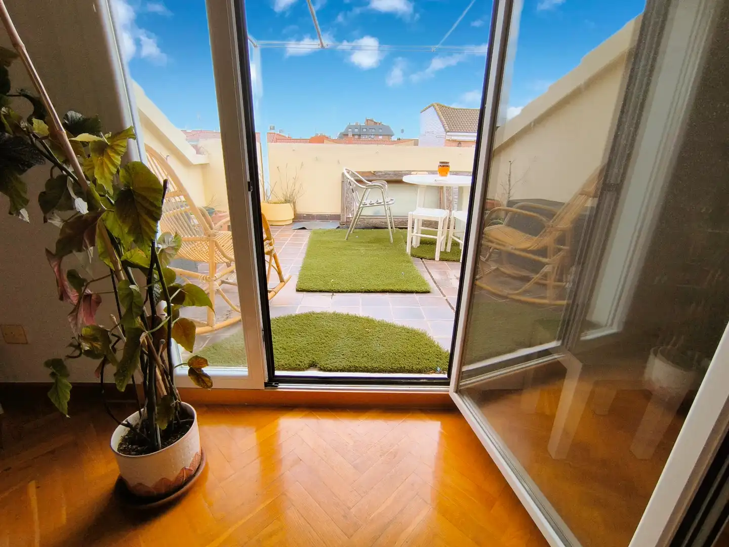 Terrassa de Àtic en venda en Palencia amb Calefacció, Parquet i Terrassa