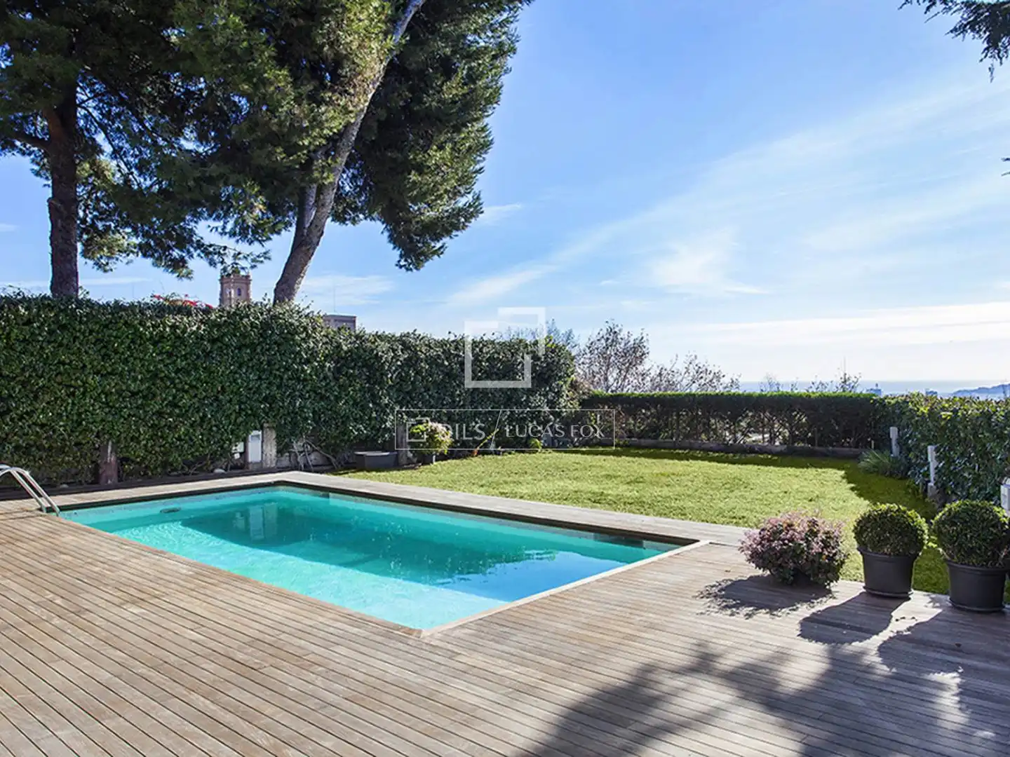 Jardín de Casa o chalet de alquiler en Barcelona con Aire acondicionado, Calefacción y Jardín privado