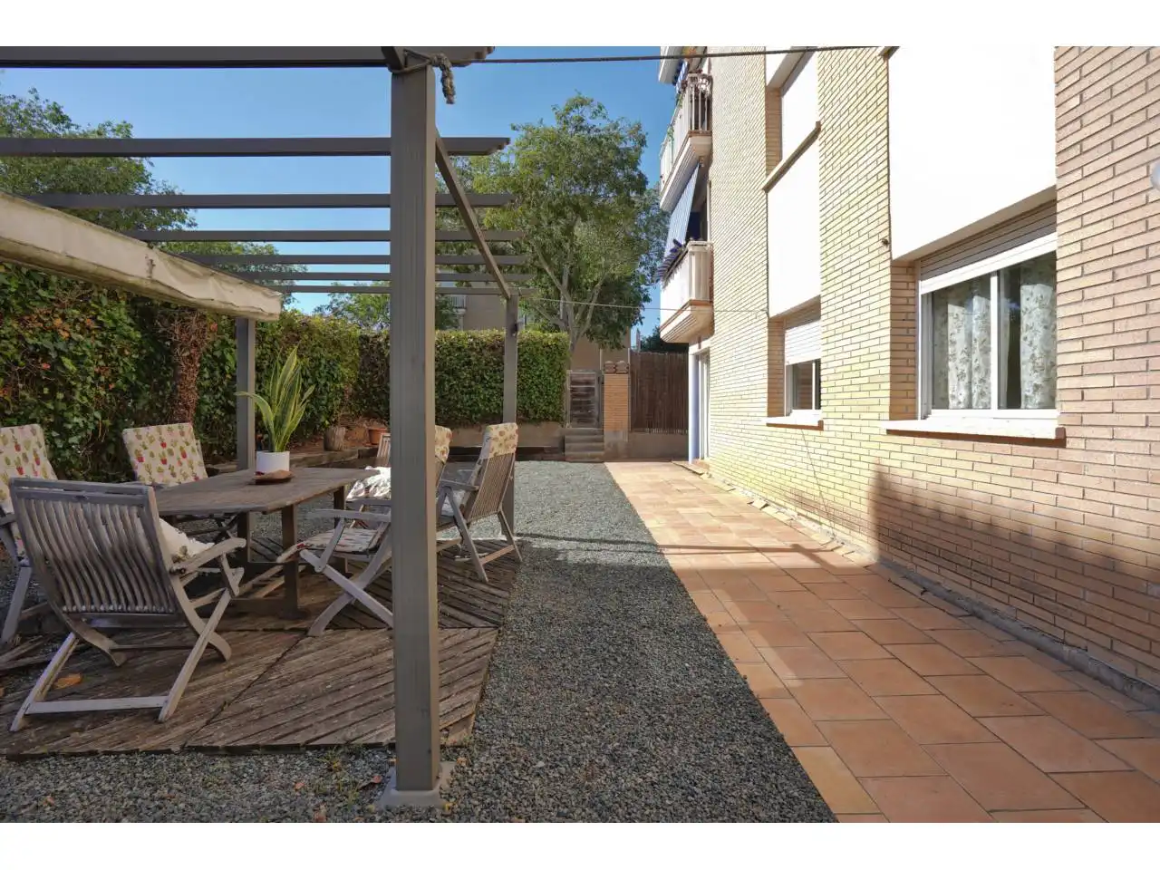 Terrace of Flat for sale in Polinyà  with Heating, Private garden and Parquet flooring