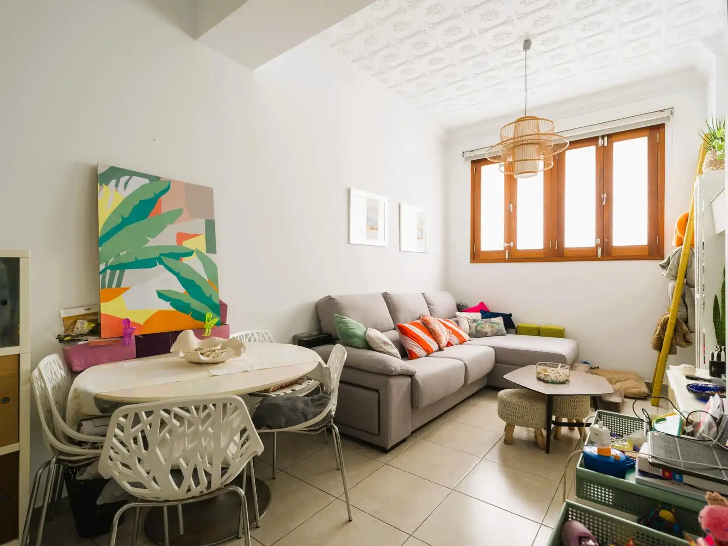 Sala de estar de Casa o chalet en venta en Las Palmas de Gran Canaria con Aire acondicionado, Terraza y Amueblado