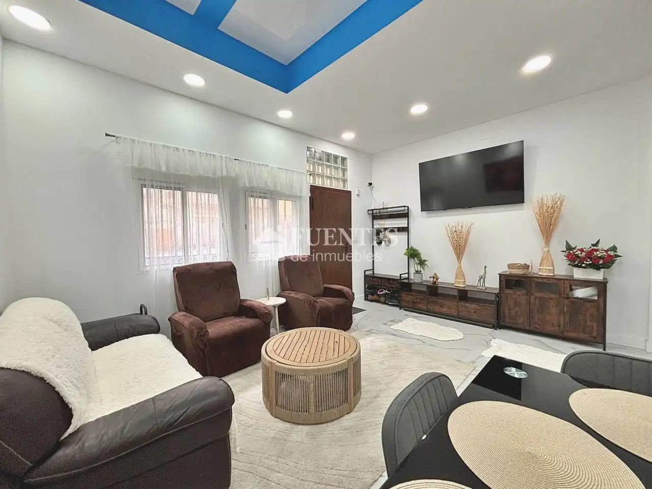 Sala de estar de Piso en venta en Alicante / Alacant con Aire acondicionado y Amueblado