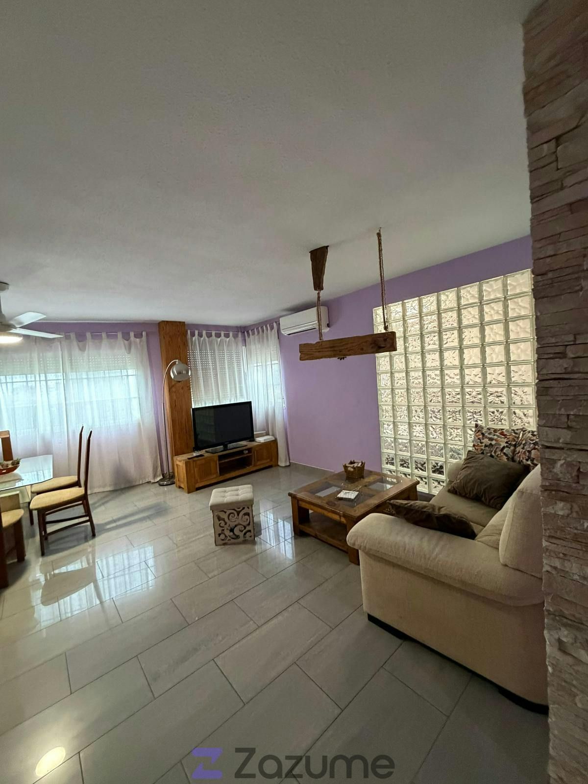 Living room of Flat to rent in Quart de Poblet  with Air Conditioner, Heating and Furnished