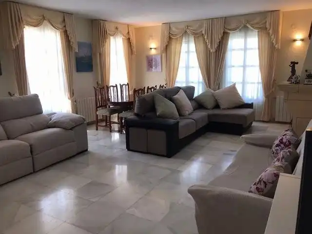 Living room of Country homes for sale in Córdoba  with Air Conditioner, Private garden and Terrace