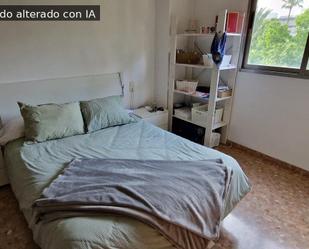 Bedroom of Flat to rent in Moncada  with Air Conditioner, Heating and Furnished