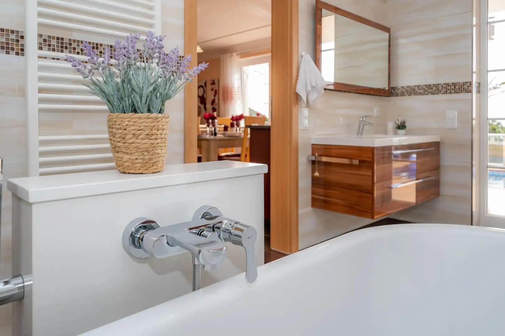 Baño de Casa o chalet en venta en Lloret de Mar con Aire acondicionado, Calefacción y Jardín privado