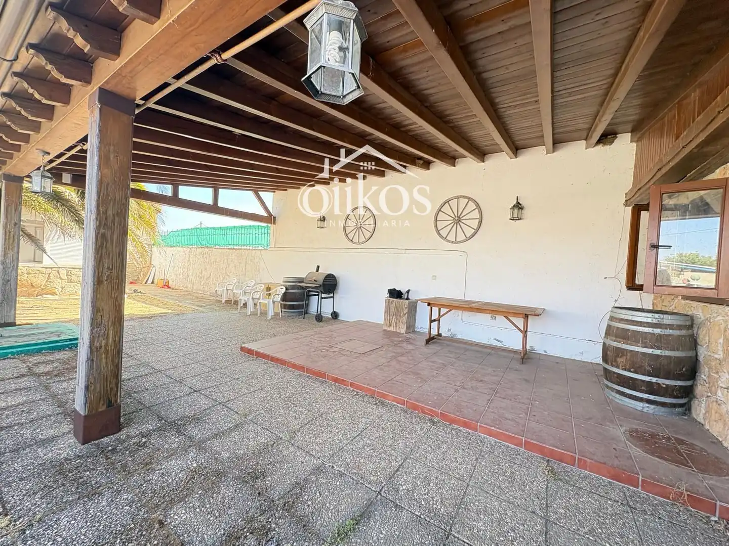 Terrassa de Casa o xalet en venda en Vitigudino amb Calefacció, Piscina i Moblat