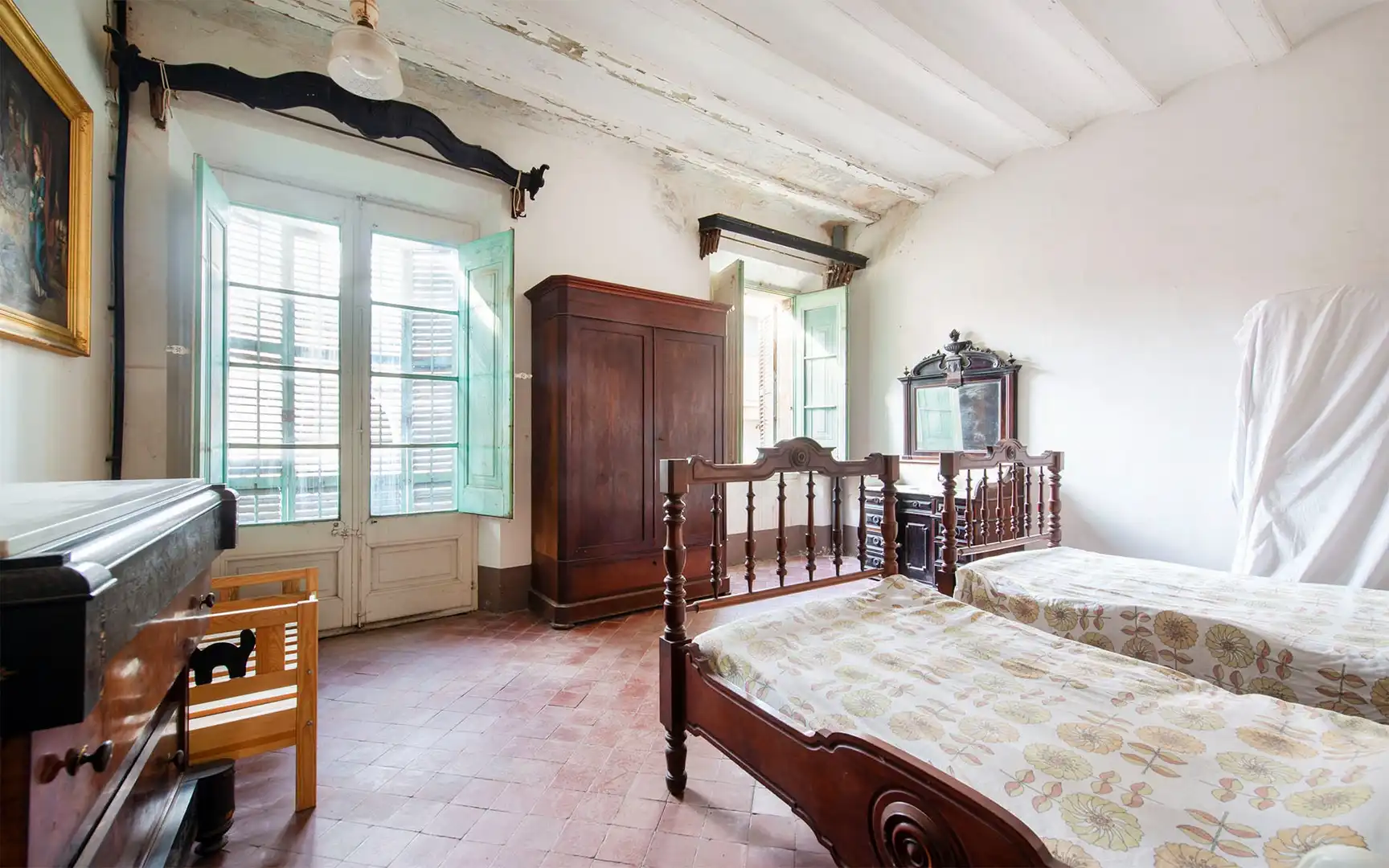 Dormitori de Casa o xalet en venda en Malgrat de Mar amb Jardí privat, Terrassa i Balcó