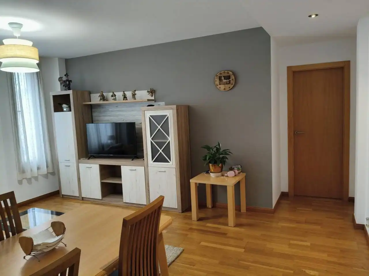 Living room of Flat for sale in Cariño  with Heating, Storage room and Furnished