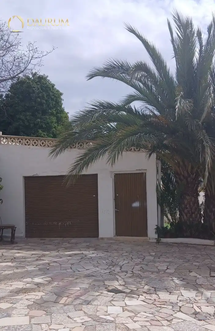 Vista exterior de Casa o xalet en venda en Elche / Elx amb Aire condicionat, Terrassa i Traster