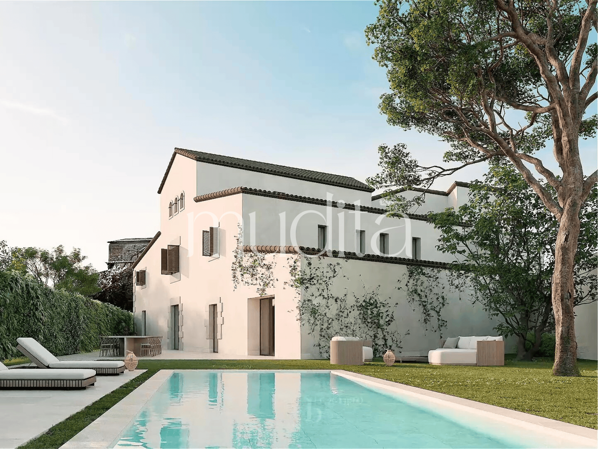 Jardín de Casa o chalet en venta en Esplugues de Llobregat con Calefacción, Jardín privado y Piscina