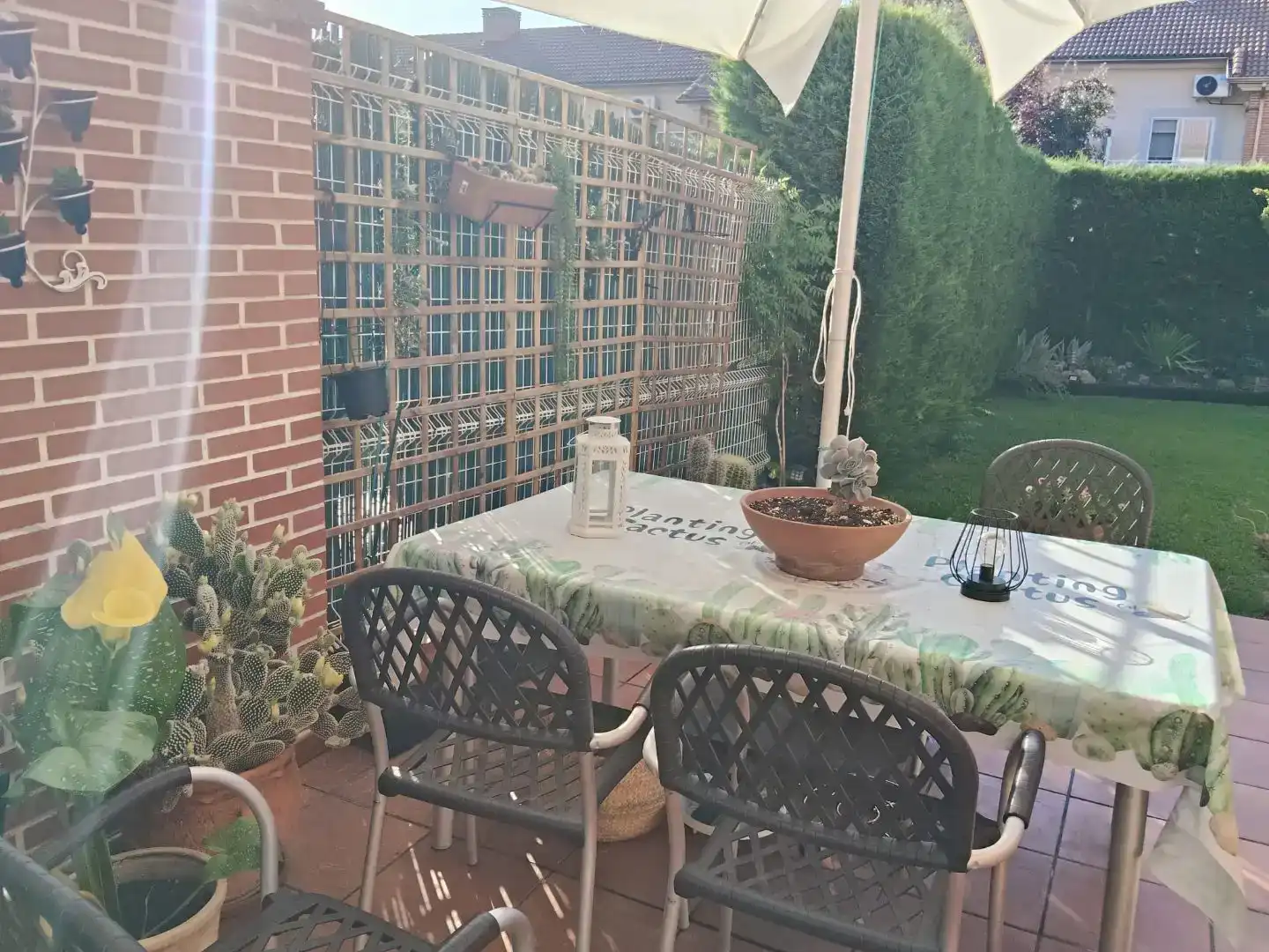 Terrassa de Pis en venda en Arroyo de la Encomienda amb Jardí privat, Parquet i Balcó
