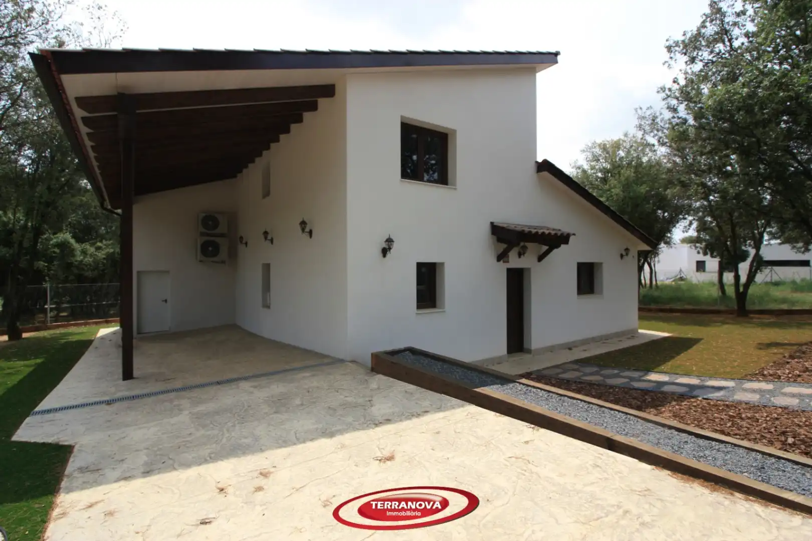 Exterior view of Houses for sale in L'Ametlla del Vallès  with Air Conditioner, Heating and Terrace