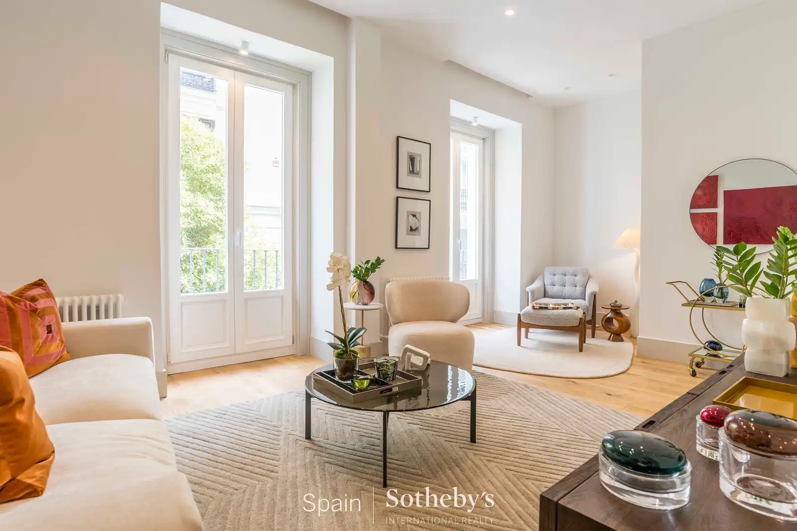 Living room of Apartments for sale in Madrid  with Air Conditioner and Heating