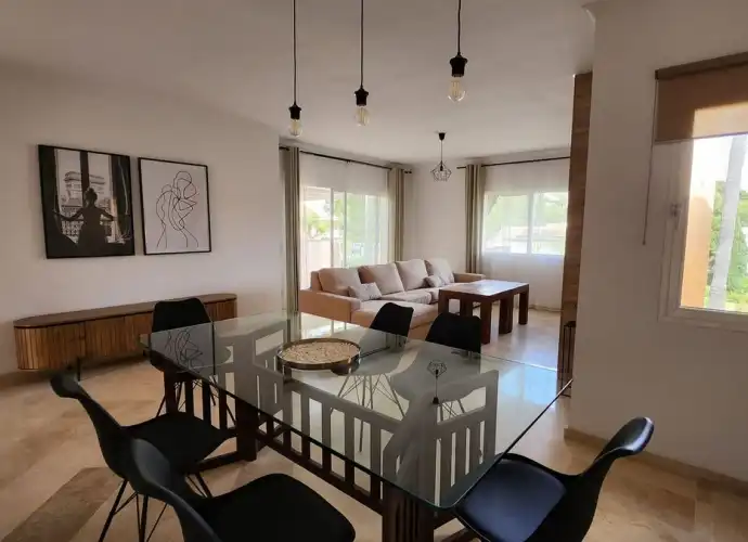 Comedor de Apartamento en venta en Marbella con Terraza, Trastero y Amueblado
