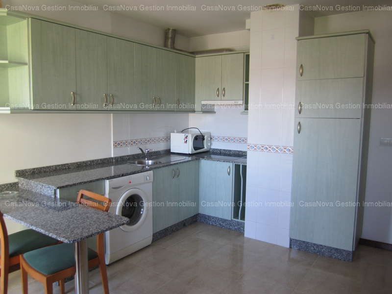 Küche von Wohnungen zum verkauf in Vilanova de Arousa mit Heizung, Terrasse und Möbliert