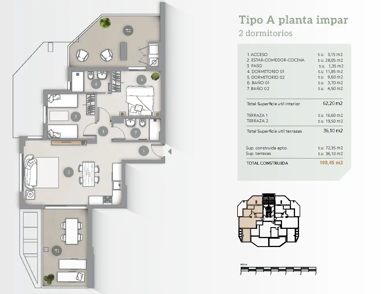 Penthouse with pool for sale in Marisol Park - Ortembach - Los Almendros, imagen 8
